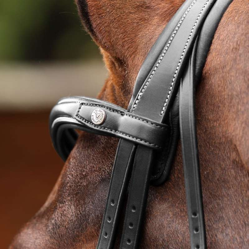 Bridon Large Muserolle LUSSO Opus 180M Noir