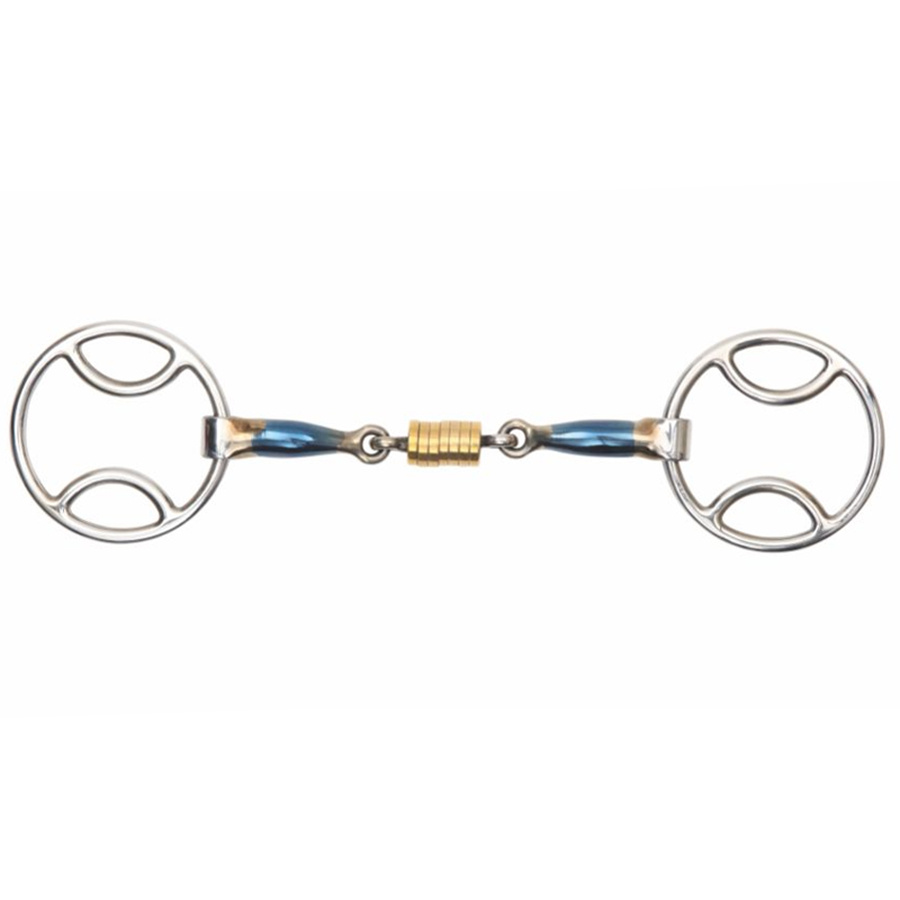 Mors à Rouleaux Blue Sweet Iron double brisure