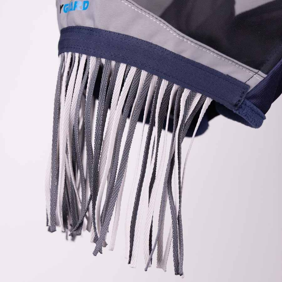 Masque anti-mouches Fine Mesh with Ears & Nose Fringe Bleu Marine