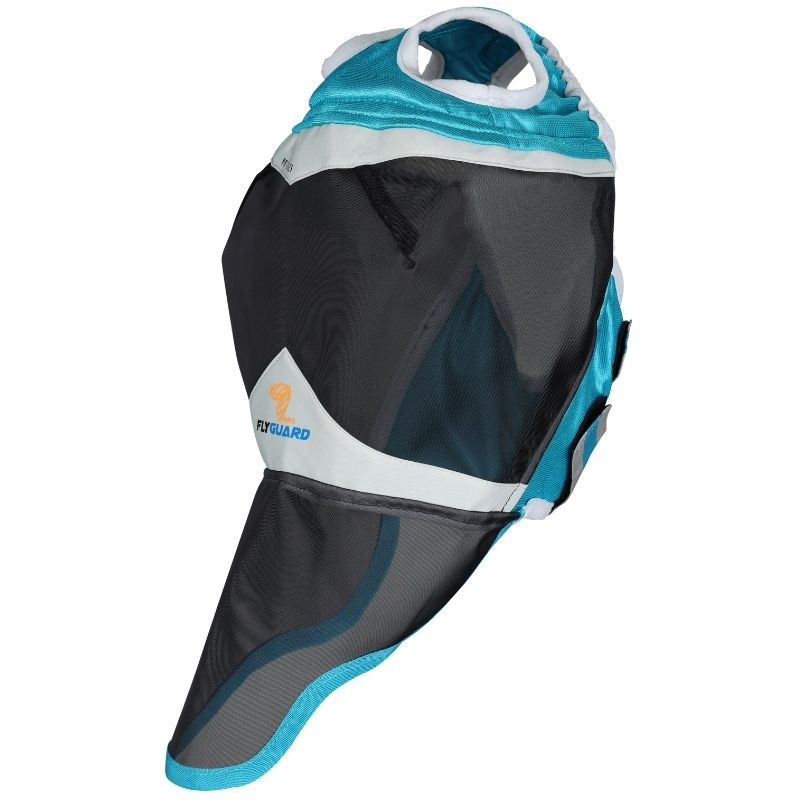 Masque anti-mouches sans Oreilles avec Nez Fine Mesh Teal