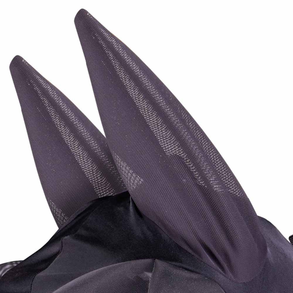 Masque Anti-Mouches Stretch avec Oreilles Noir 