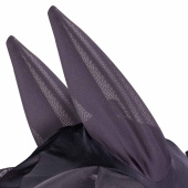 Masque Anti-Mouches Stretch avec Oreilles Noir Masque Anti-Mouches Stretch avec Oreilles Noir