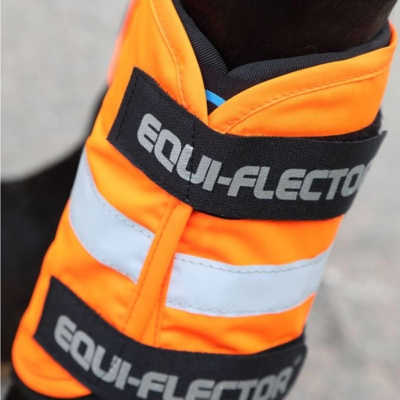 Réflecteur de jambe 2-pack Orange