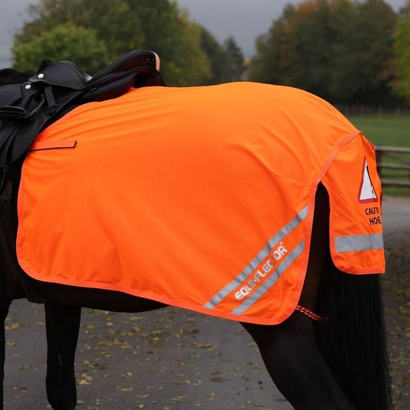 Couvre-rein Mesh Reflective Orange