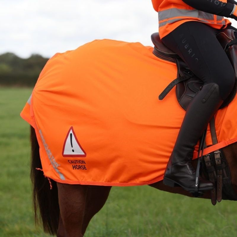 Couvre-rein Mesh Reflective Orange