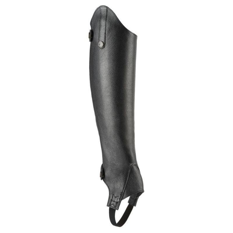 Mini-chaps Leather Noir