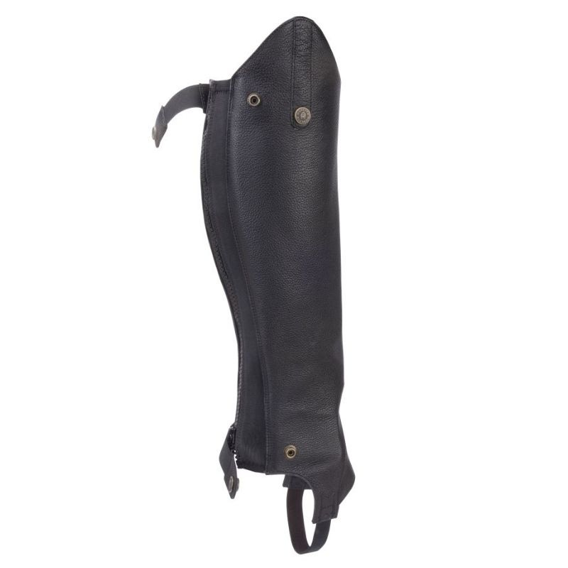 Mini-chaps Leather Noir