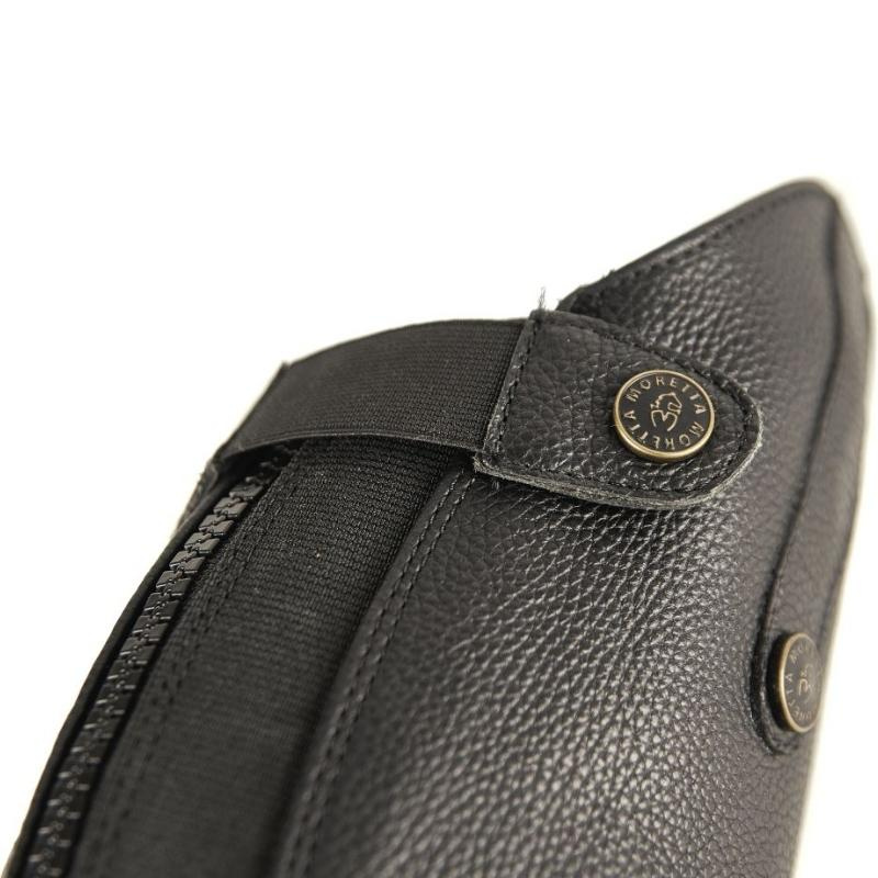 Mini-chaps Leather Noir