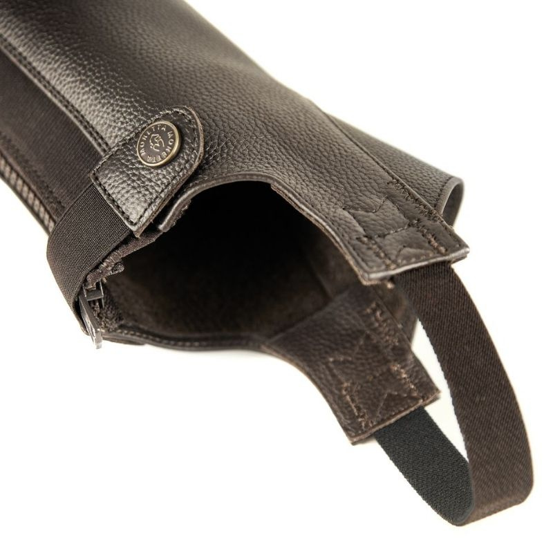 Mini-chaps Leather Marron