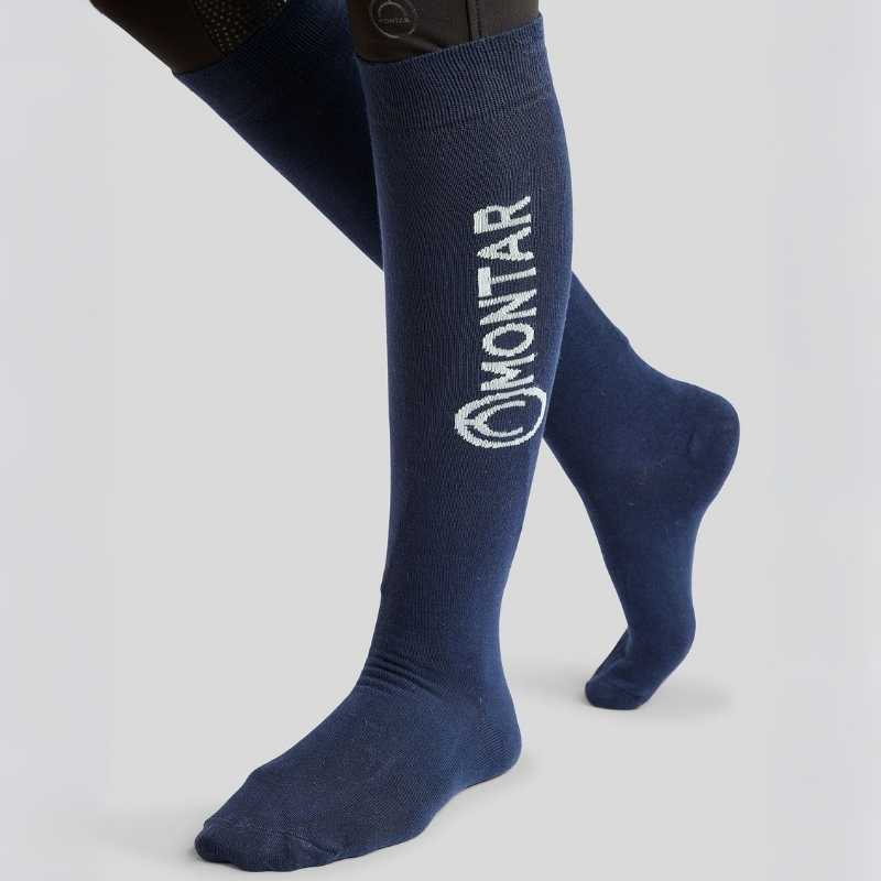 Chaussettes d'équitation Bamboo Bleu Marine