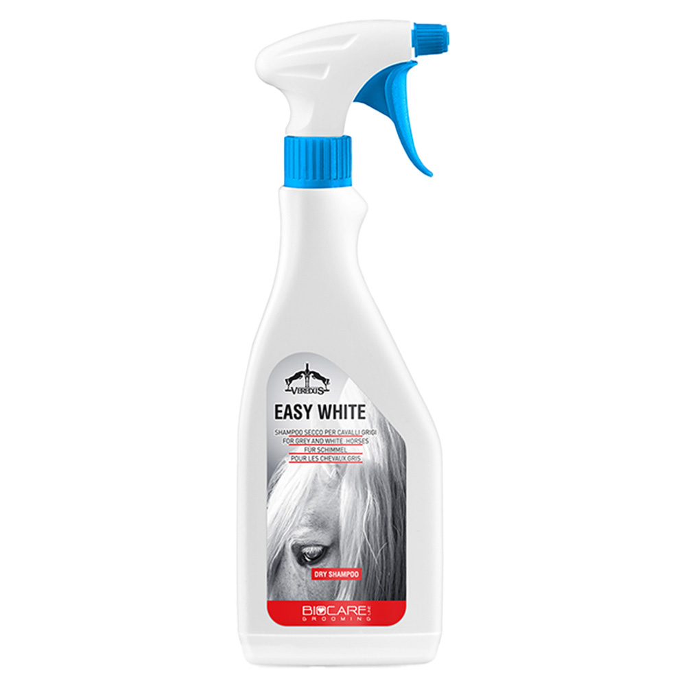 Nettoyant ultime pour les chevaux gris