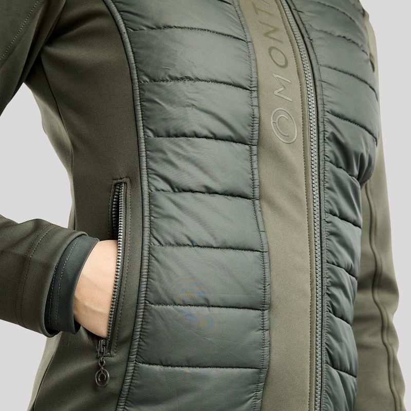 Veste hybride Emma Softshell Forest Green