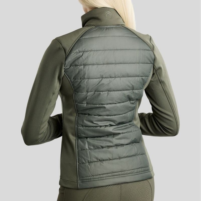 Veste hybride Emma Softshell Forest Green