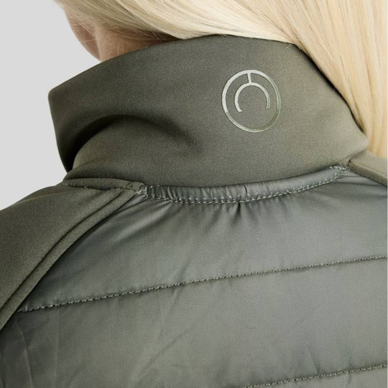 Veste hybride Emma Softshell Forest Green