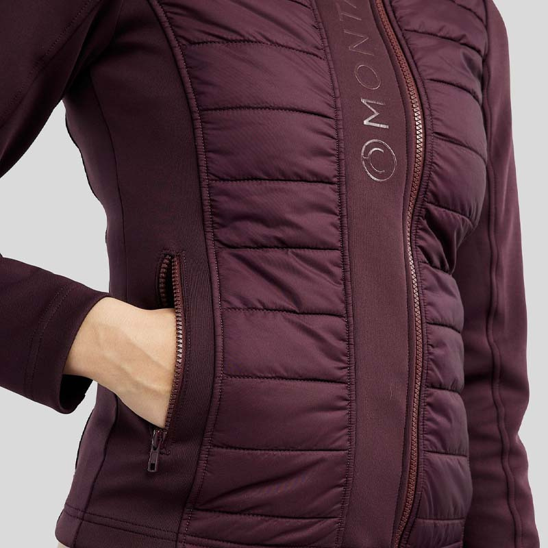 Veste hybride Emma Softshell Fig