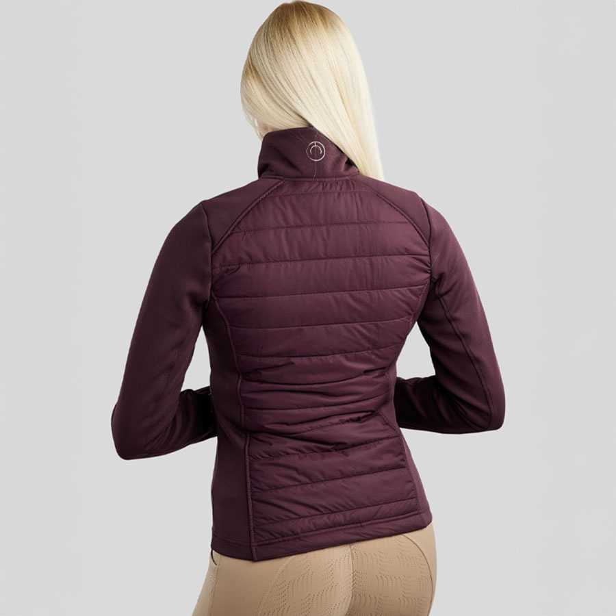 Veste hybride Emma Softshell Fig