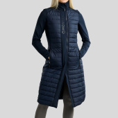 Manteaux d'équitation Emma Long Softshell Hybrid Bleu Marine Manteaux d'équitation Emma Long Softshell Hybrid Bleu Marine
