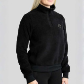 Polaire teddy MoEbba Q-Zip Noir Polaire teddy MoEbba Q-Zip Noir