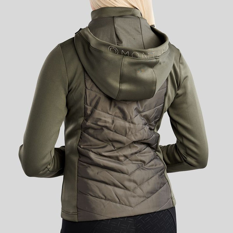Veste hybride MoEverline Crystals Forest Green