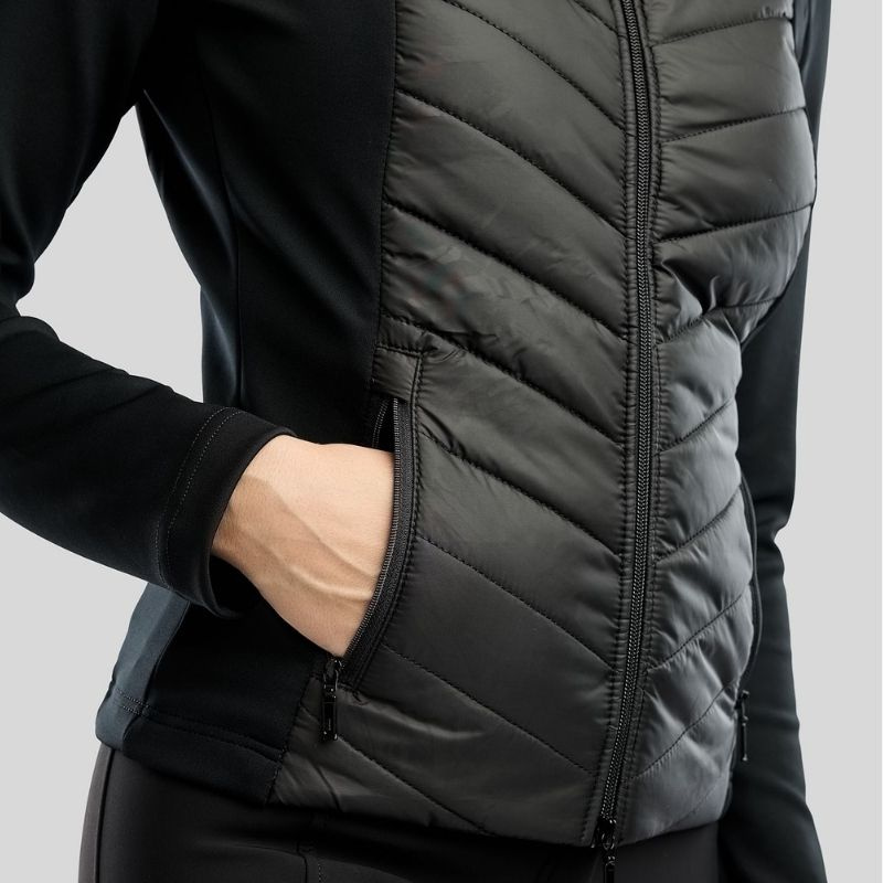 Veste hybride MoEverline Crystals Noir