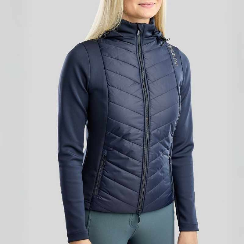 Veste hybride MoEverline Crystals Bleu Marine