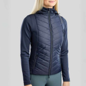 Veste hybride MoEverline Crystals Bleu Marine Veste hybride MoEverline Crystals Bleu Marine