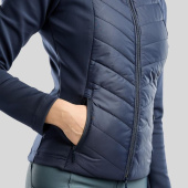 Veste hybride MoEverline Crystals Bleu Marine Veste hybride MoEverline Crystals Bleu Marine