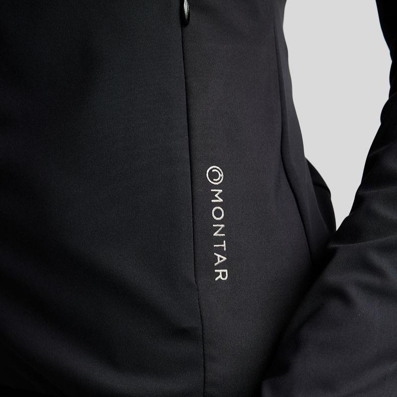 Veste hybride MoAddie Logo Charm Noir