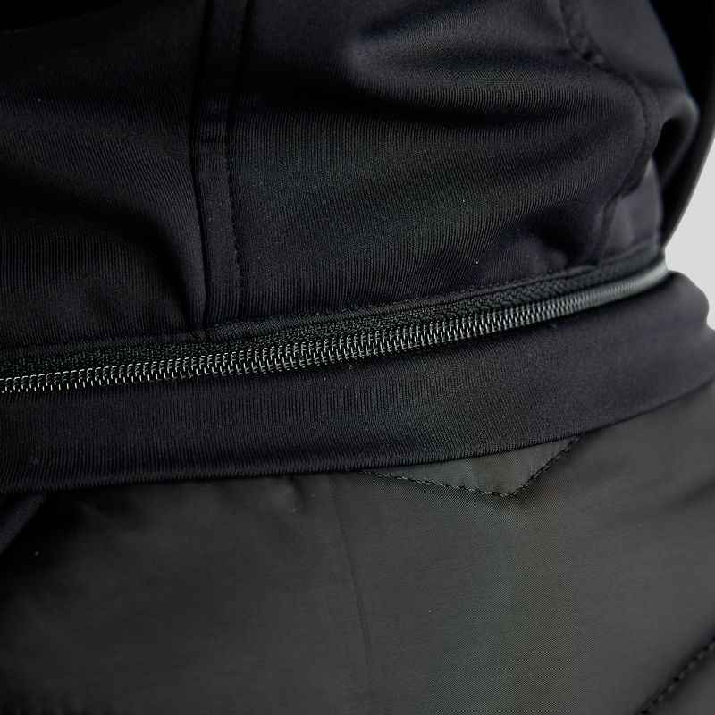 Veste hybride MoAddie Logo Charm Noir