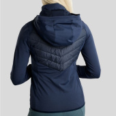 Veste hybride MoAddie Logo Charm Bleu Marine Veste hybride MoAddie Logo Charm Bleu Marine