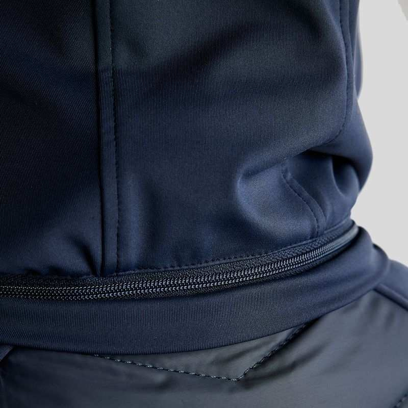 Veste hybride MoAddie Logo Charm Bleu Marine