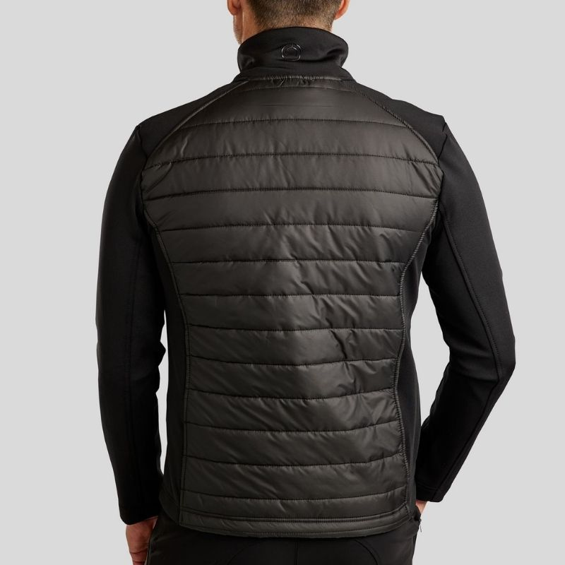 Veste hybride homme Emanuel Softshell Noir