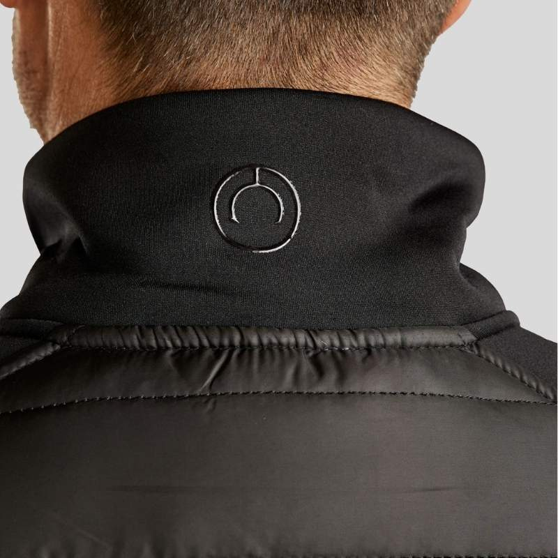 Veste hybride homme Emanuel Softshell Noir