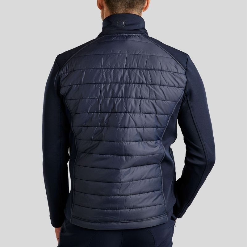 Veste hybride homme Emanuel Softshell Bleu Marine