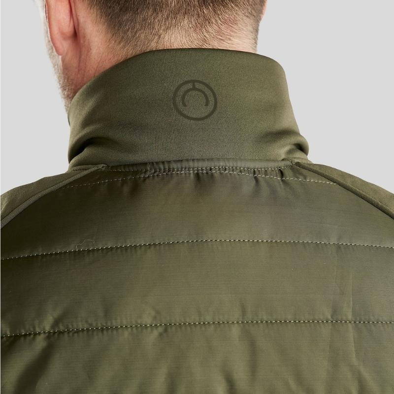 Veste hybride Homme Emanuel Softshell Olive