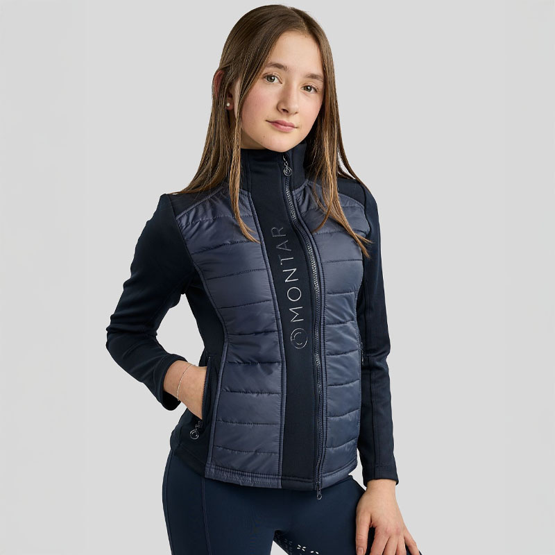 Veste hybride Enfant/Junior Emma Softshell Bleu Marine