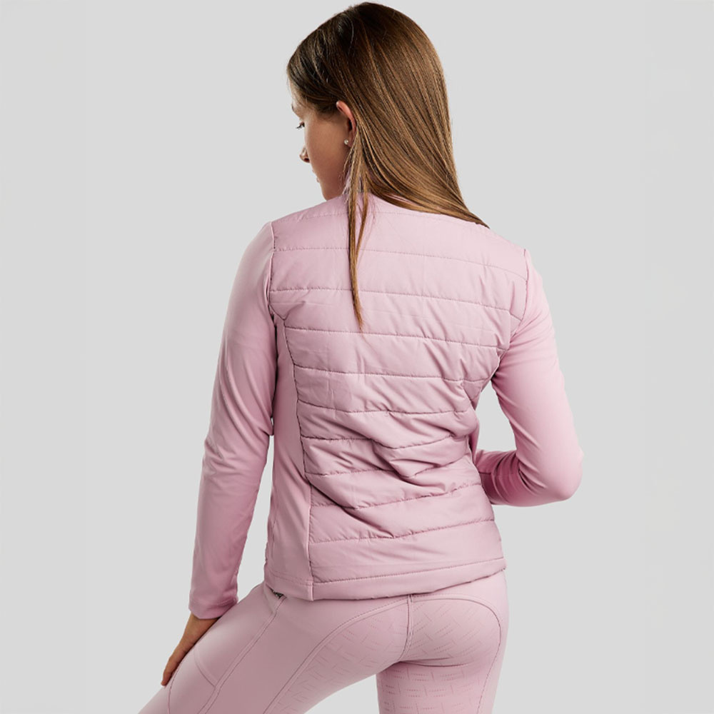 Veste hybride Enfant/Junior MoLila Softshell Champagne Crystal Tape Candy Pink