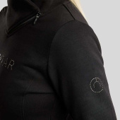 Sweatshirt MoNaja Gun Metal Crystals Noir Sweatshirt MoNaja Gun Metal Crystals Noir