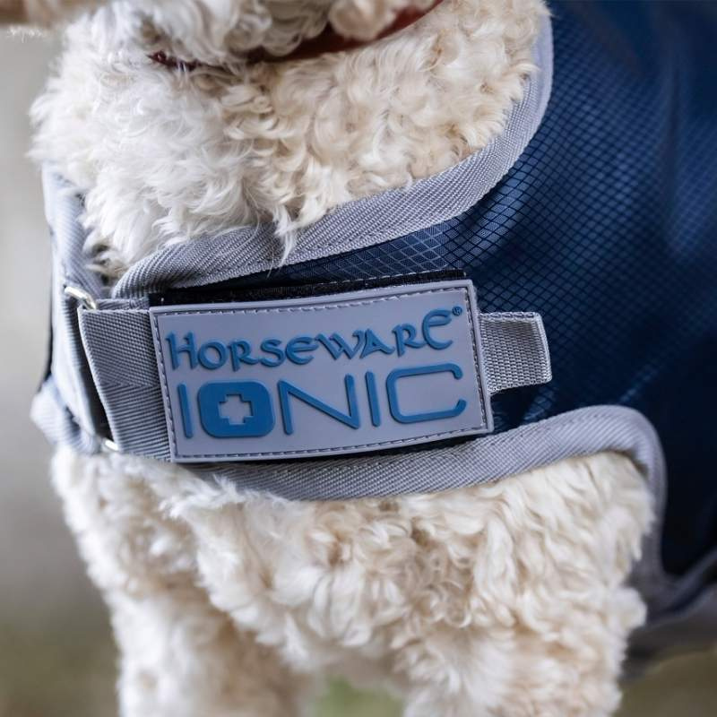 Manteau pour chien Ionic Therapy 50g Bleu/Argent