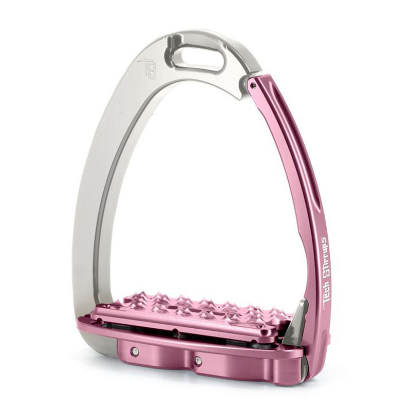 Étriers Venice Plus EVO Argent/Rose