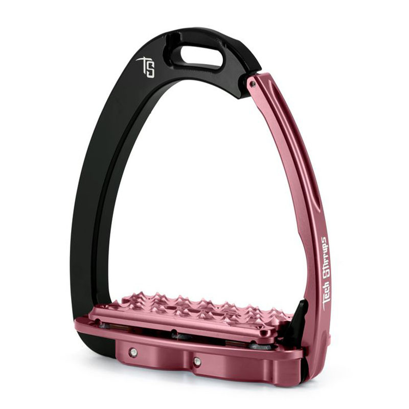 Étriers Venice Plus EVO Noir/Rose
