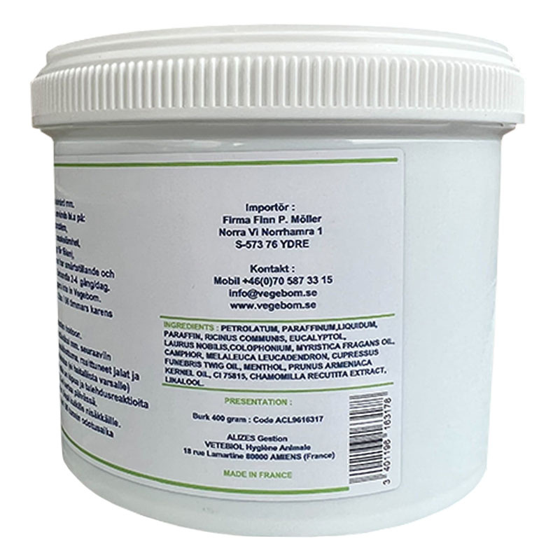 Pommade Vétérinaire Export 400g  