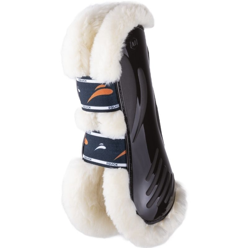 Guêtres ouvertes Vibe Fluffy Marron