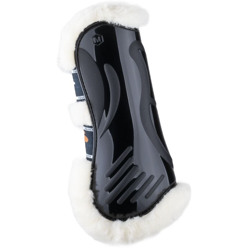 Guêtres ouvertes Vibe Fluffy Noir