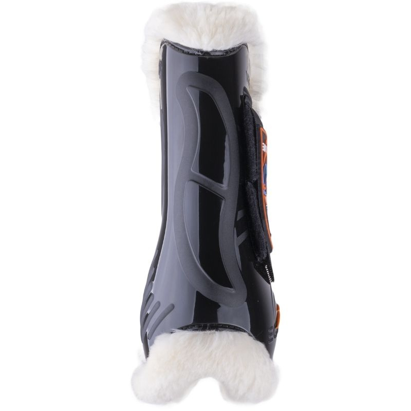 Guêtres ouvertes Vibe Velcro Fluffy Noir