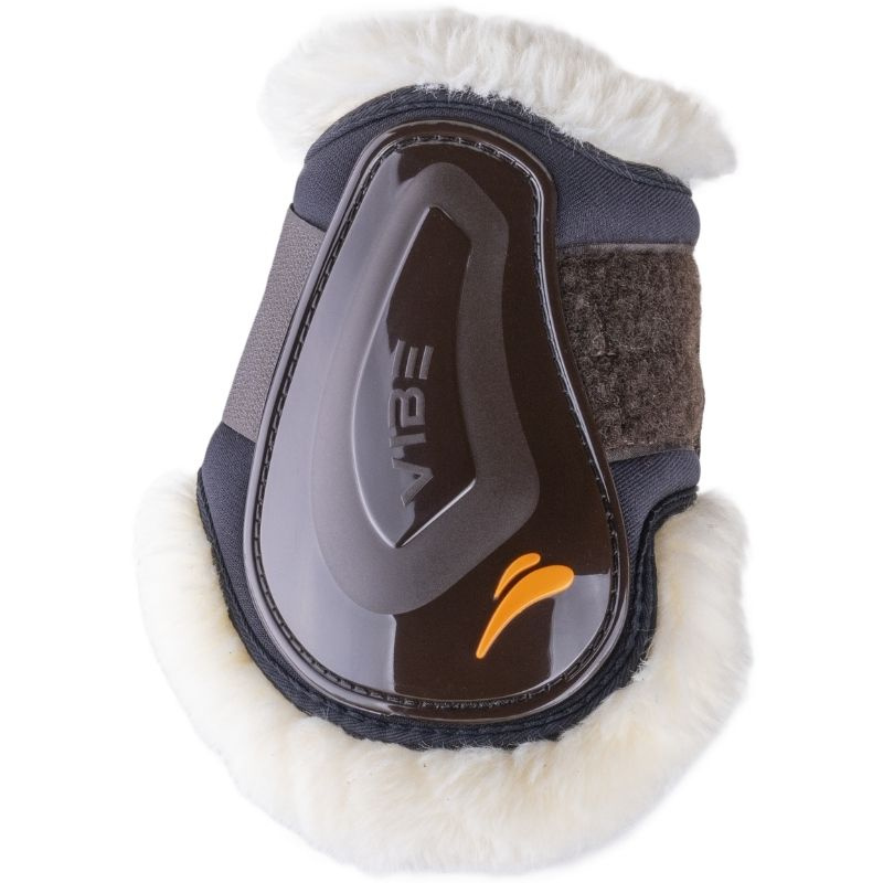 Protège-boulets Vibe Velcro Fluffy Marron