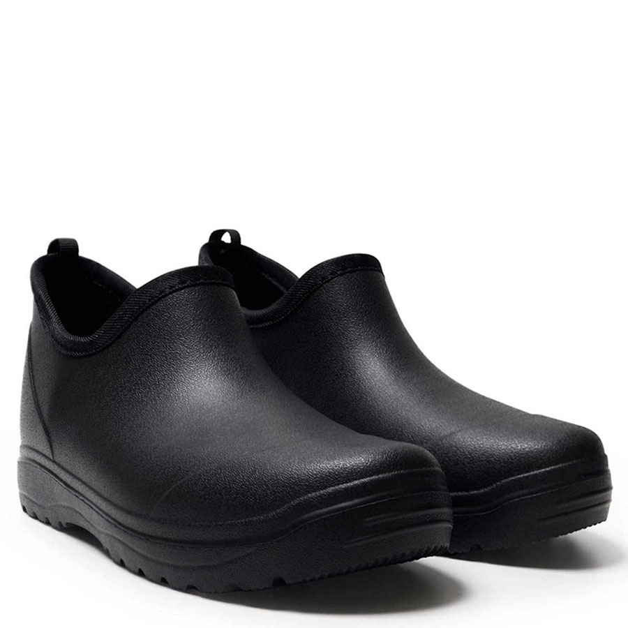 Boots Jodhpur basses en caoutchouc Beata Noir
