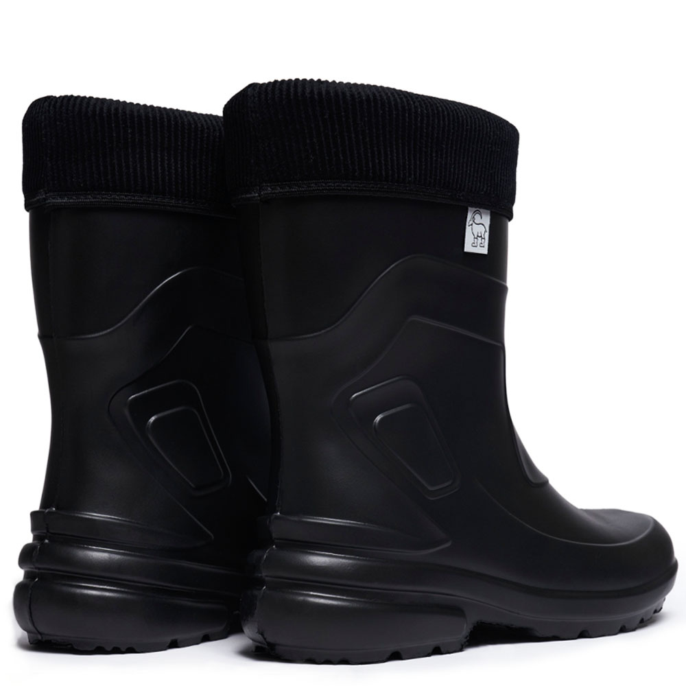 Bottes d'équitation caoutchouc avec doublure amovible Lisa Noir