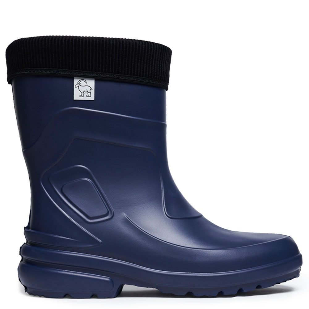Bottes d'équitation caoutchouc avec doublure amovible Lisa Bleu