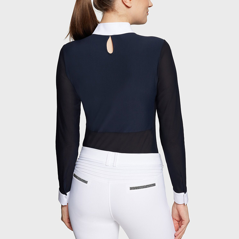 Haut de compétition Lily Boreal Bleu Marine